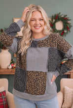 Load image into Gallery viewer, Wild at Heart Patchwork Pullover