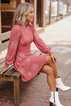 Load image into Gallery viewer, Snowflake Kisses Red Dress