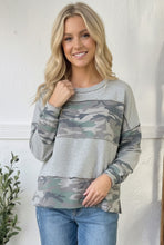 Load image into Gallery viewer, On A Coffee Run Camo Top