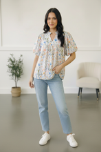 Load image into Gallery viewer, Painted Blossoms Daydream Top