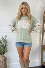 Load image into Gallery viewer, Happy Little Details Sage Pullover