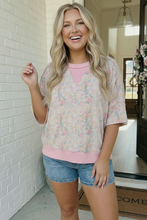 Load image into Gallery viewer, Sweet Garden Floral Drop Shoulder Top