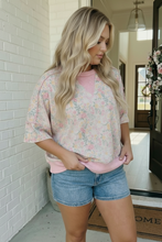 Load image into Gallery viewer, Sweet Garden Floral Drop Shoulder Top