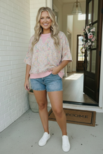 Load image into Gallery viewer, Sweet Garden Floral Drop Shoulder Top