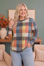 Load image into Gallery viewer, Check Those Boxes Long Sleeve Top