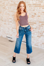 Load image into Gallery viewer, JUDY BLUE Hayes High Rise Wide Leg Crop Jeans by