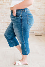 Load image into Gallery viewer, JUDY BLUE Hayes High Rise Wide Leg Crop Jeans by