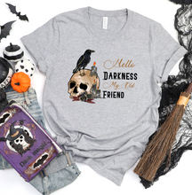 Load image into Gallery viewer, Hello Darkness My Old Friend Graphic T-Shirt