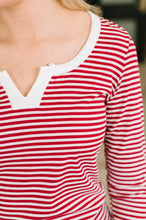 Load image into Gallery viewer, Here, There, Everywhere Split Neck Top in Burgundy