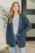 Load image into Gallery viewer, Here to Help Open Front Cardigan in Midnight