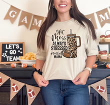 Load image into Gallery viewer, #Football Mama Graphic T-Shirt