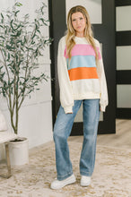 Load image into Gallery viewer, Humor Me Color Block Relaxed Pullover