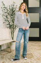 Load image into Gallery viewer, I Know What I Want Long Sleeve Henley Top- 8/27/2026