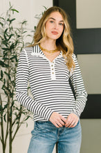 Load image into Gallery viewer, I Know What I Want Long Sleeve Henley Top- 8/27/2026