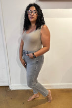 Load image into Gallery viewer, JUDY BLUE Charlotte High Rise Stone Wash Slim Jeans in Gray