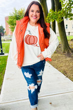 Load image into Gallery viewer, Weekend Ready Rust High Neck Snap Button Quilted Puffer Vest