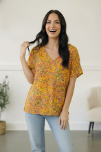 Load image into Gallery viewer, Sunlit Meadow Floral Top