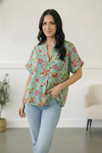 Load image into Gallery viewer, Jade Garden Easy Does it Blouse