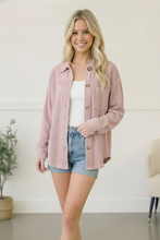 Load image into Gallery viewer, Coffee Run Corduroy Shacket