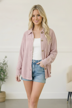 Load image into Gallery viewer, Coffee Run Corduroy Shacket