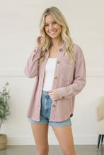 Load image into Gallery viewer, Coffee Run Corduroy Shacket