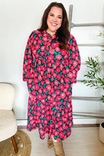 Load image into Gallery viewer, Look Adorable Ribbon Bow Tie Babydoll Tiered Maxi Dress