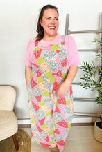 Load image into Gallery viewer, Stand Out Multicolor Boho Patchwork Wide Leg Overall Jumpsuit