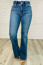 Load image into Gallery viewer, JUDY BLUE Ariana High Rise Double Button Waistband Flare Jeans