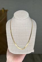 Load image into Gallery viewer, Sheer Perfection Snake Chain Necklace