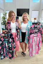 Load image into Gallery viewer, Lizzy Cardigan in Pink Patchwork Floral