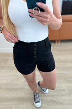Load image into Gallery viewer, JUDY BLUE Reagan High Rise Button Fly Trouser Shorts