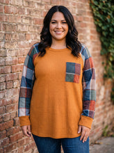Load image into Gallery viewer, Plaid Intentions Top