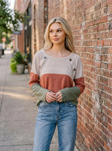 Load image into Gallery viewer, Wildflower Drift Waffle Knit Top