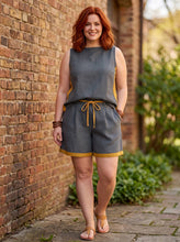 Load image into Gallery viewer, Coastal Getaway Shorts Set (multiple color options)