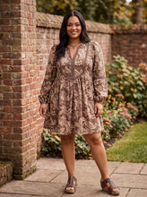 Load image into Gallery viewer, Woodland Whimsy Printed Dress