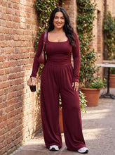 Load image into Gallery viewer, One & Done Wide Leg Jumpsuit (multiple color options)