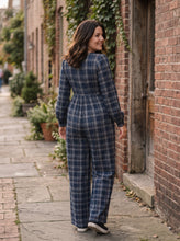 Load image into Gallery viewer, Plaid About You Wide-Leg Jumpsuit (multiple color options)