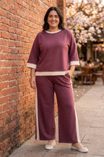 Load image into Gallery viewer, Cool Moments Colorblock Side Stripe Straight Pants