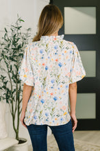 Load image into Gallery viewer, In All This Time Notch Neck Floral Blouse