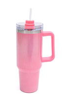 Load image into Gallery viewer, Insulated Shimmer Tumbler (multiple color options)