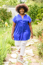 Load image into Gallery viewer, Isn't it Ironic Shirt in Blue