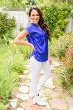 Load image into Gallery viewer, Isn't it Ironic Shirt in Blue