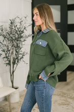 Load image into Gallery viewer, It's a Must Contrast Collared Sweater Top