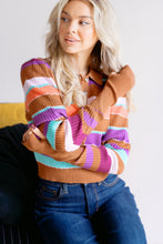 Load image into Gallery viewer, Enchanted Hues Crop Sweater