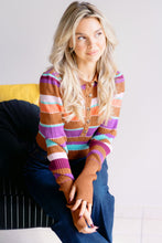 Load image into Gallery viewer, Enchanted Hues Crop Sweater