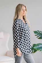 Load image into Gallery viewer, Chic Eve Check Top