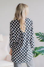 Load image into Gallery viewer, Chic Eve Check Top