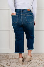 Load image into Gallery viewer, JUDY BLUE Janice High Rise Button Fly Wide Leg Crop Jeans