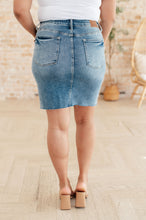 Load image into Gallery viewer, JUDY BLUE Carol High Rise Rigid Magic Denim Skirt