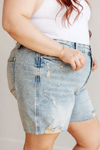 Load image into Gallery viewer, JUDY BLUE Cindy High Rise Mineral Wash Distressed Boyfriend Shorts